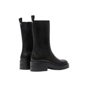 Courrèges [クレージュ] /  RIDER LEATHER BOOTS (BLACK)〔ライダーレザーブーツ〕