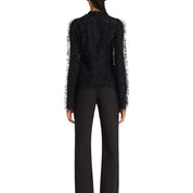 Courrèges [クレージュ] /  HERITAGE SHIVERING TOP (BLACK）〔ヘリテッジシべリングトップ〕
