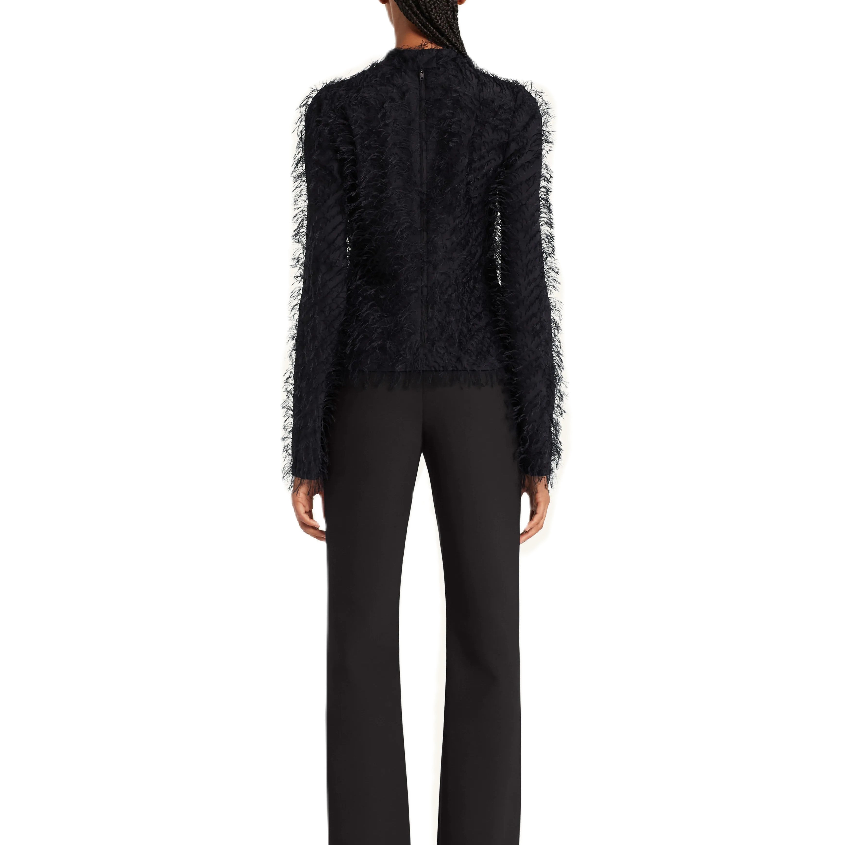 Courrèges [クレージュ] /  HERITAGE SHIVERING TOP (BLACK）〔ヘリテッジシべリングトップ〕