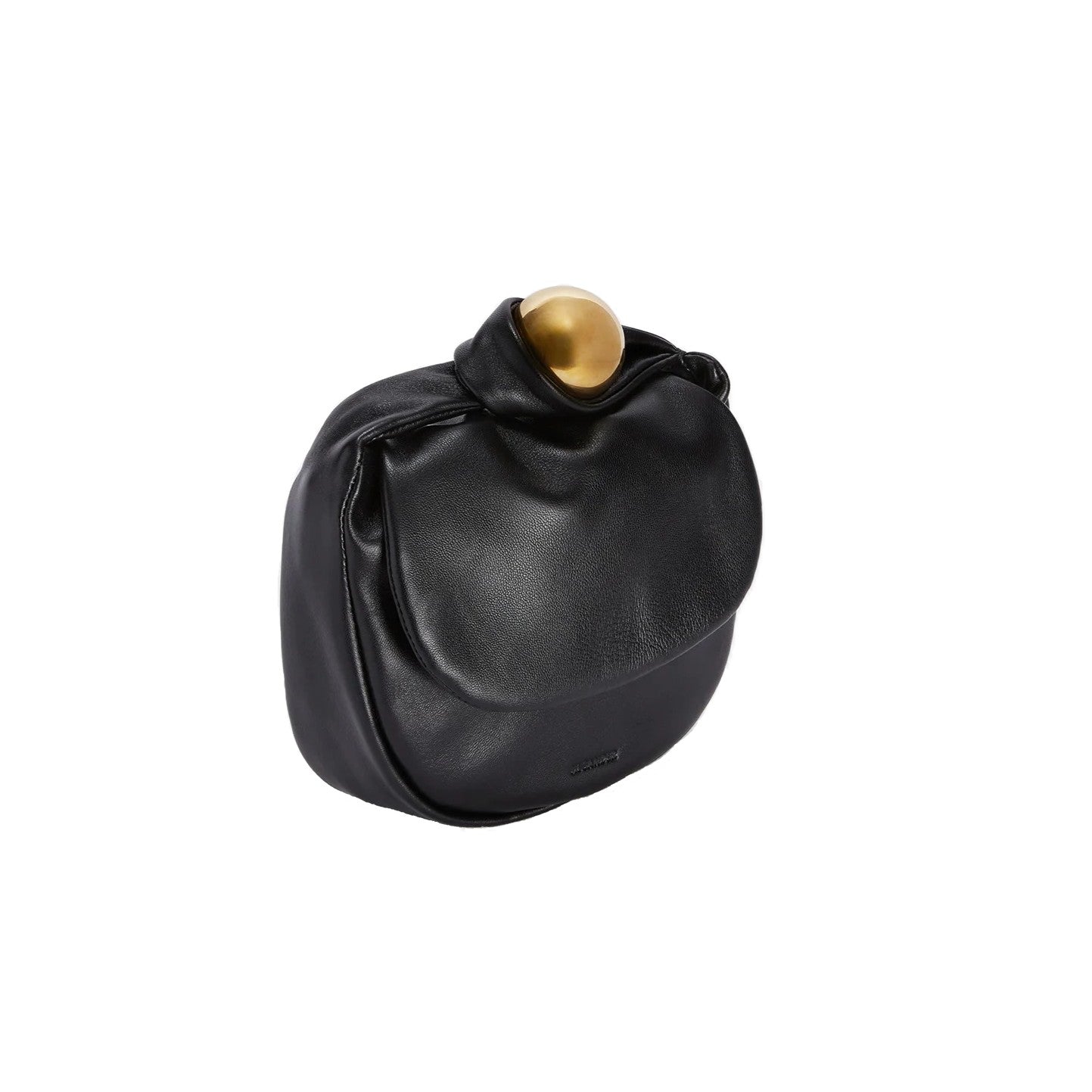 JIL SANDER[ジルサンダー] /  SPHERE CLUTCH POUCH BAG（BLACK）[スフィア クラッチ ポーチ バッグ]
