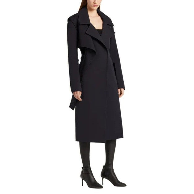 Courrèges [クレージュ] /  TWIST TRENCH COAT (NAVY)〔ツイストトレンチコート〕
