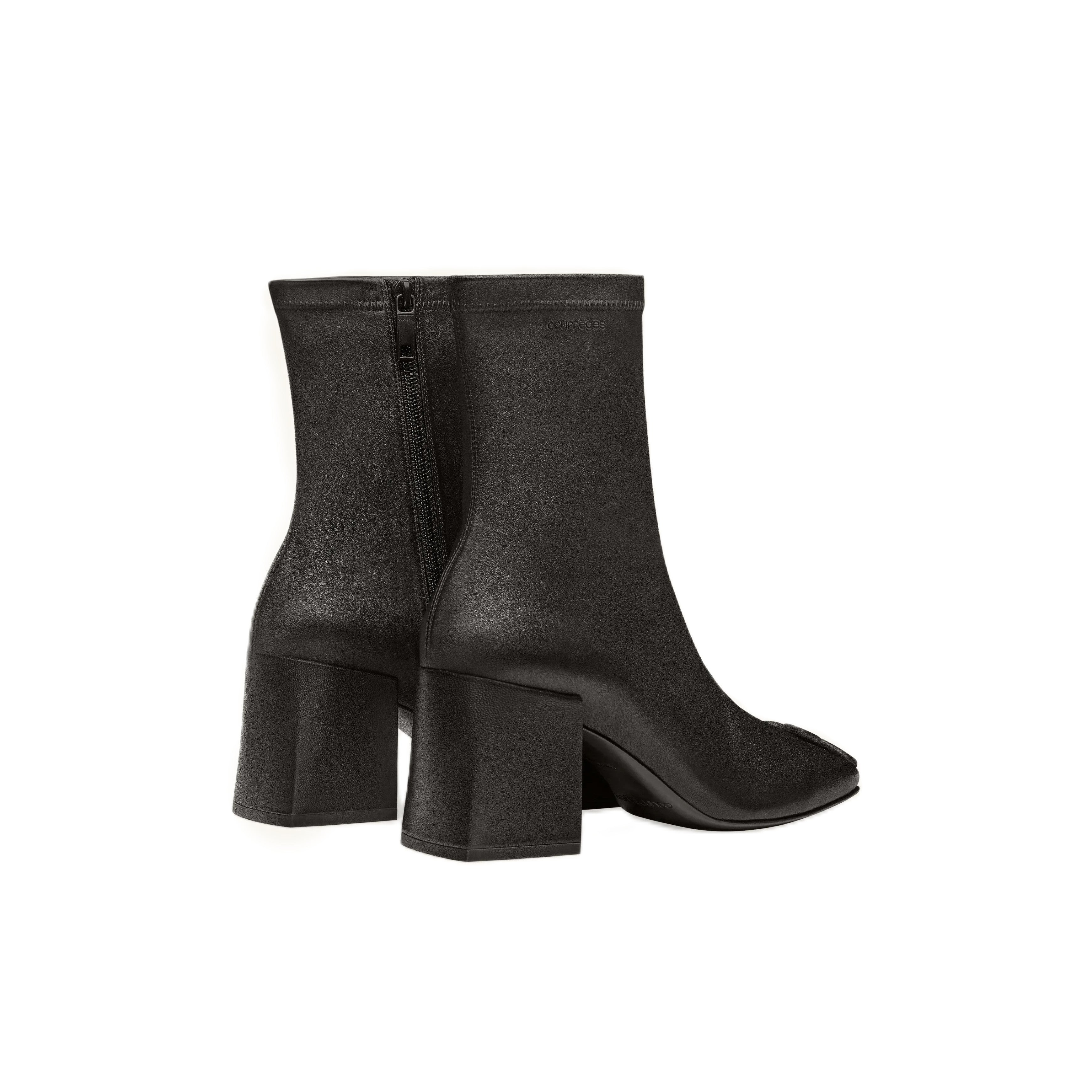 Courrèges [クレージュ] /  REEDITION ANKLE BOOTS (BLACK)〔リエディションアンクルブーツ〕
