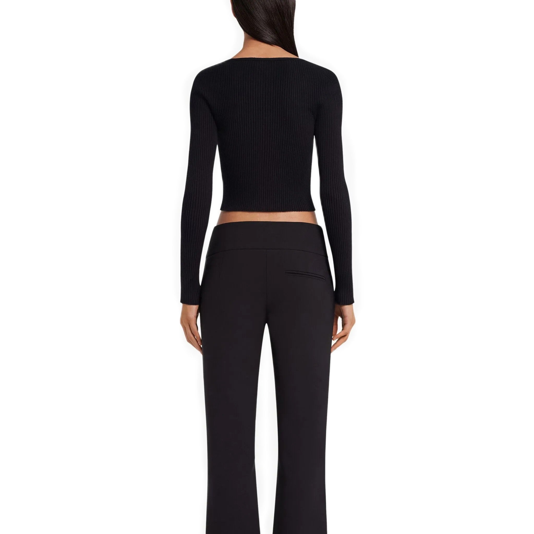 Courrèges [クレージュ] / SOLAR CARDIGAN (BLACK)〔ソーラーカーディガン〕