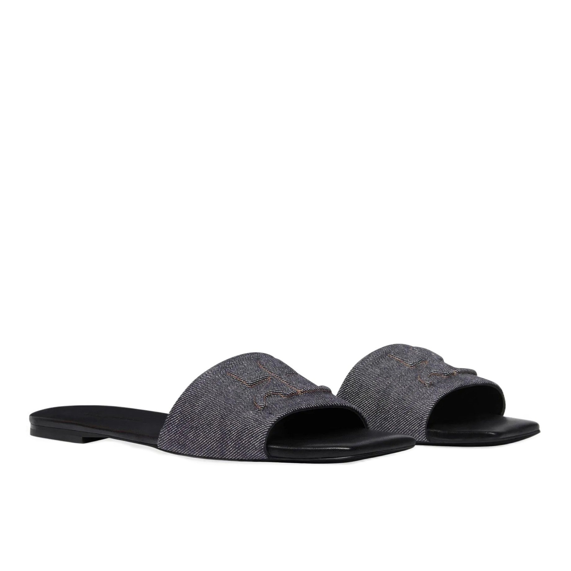 Courrèges [クレージュ] /  SHADOW SLIPPERS (GREY)〔シャドウスリッパ〕