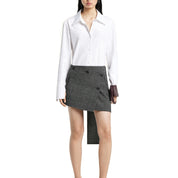 Courrèges [クレージュ] /  POPLIN SHIRT (WHITE)〔ポプリンシャツ〕