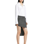 Courrèges [クレージュ] /  POPLIN SHIRT (WHITE)〔ポプリンシャツ〕