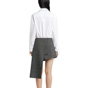 Courrèges [クレージュ] /  POPLIN SHIRT (WHITE)〔ポプリンシャツ〕