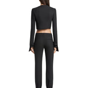 Courrèges [クレージュ] / OBLIQUE TAILORED JACKET (BLACK)〔 オブリークテイラードジャケット〕