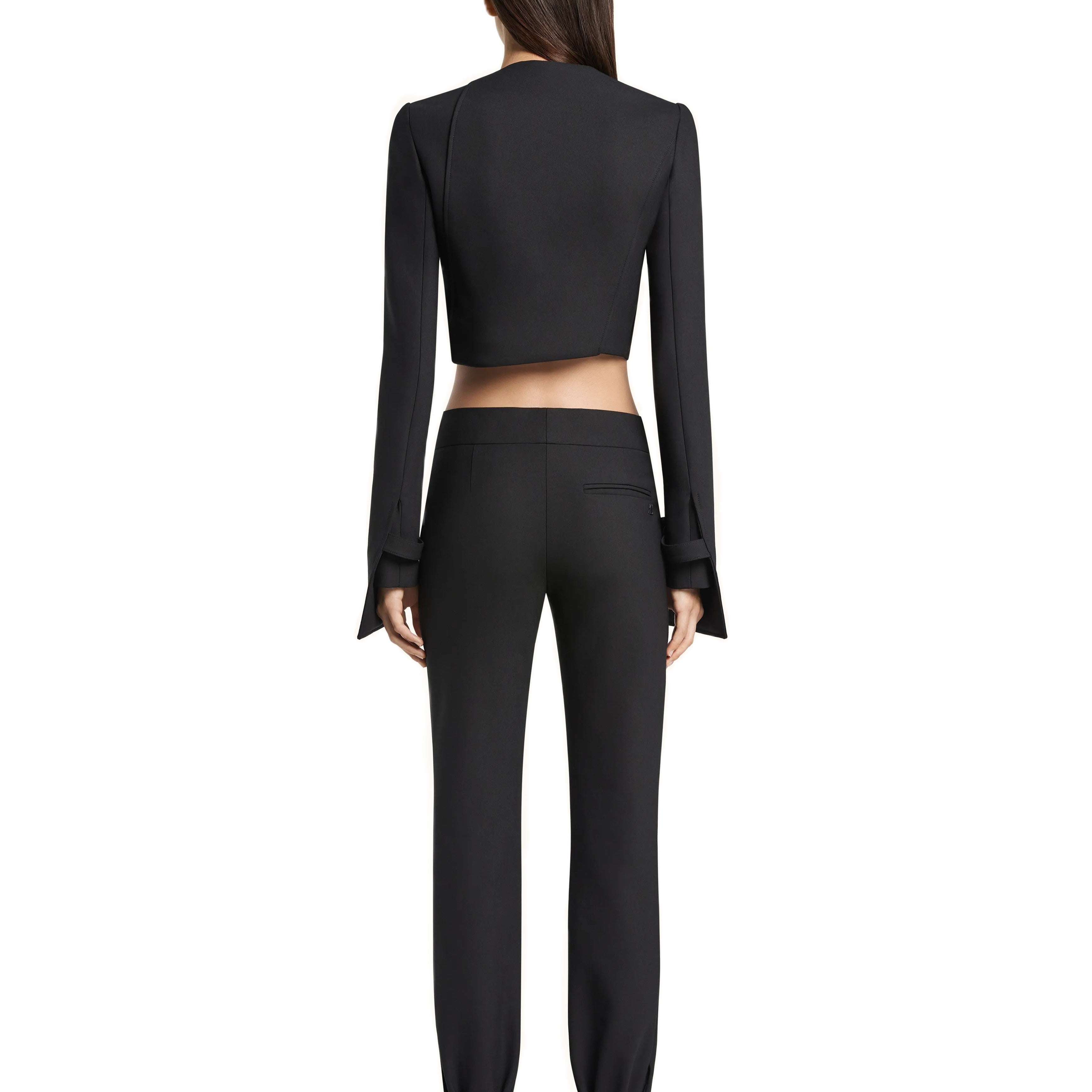 Courrèges [クレージュ] / OBLIQUE TAILORED JACKET (BLACK)〔 オブリークテイラードジャケット〕