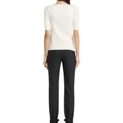 Courrèges [クレージュ] /  OBLIQUE BUTTONED TOP (HERITAGE WHITE）〔オブリークボタンドトップ〕