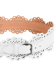 ALAÏA [アライア] / VIENNE WAVE BUSTIER BELT (ヴェンウェーブビスチェベルト) (WHITE) 1