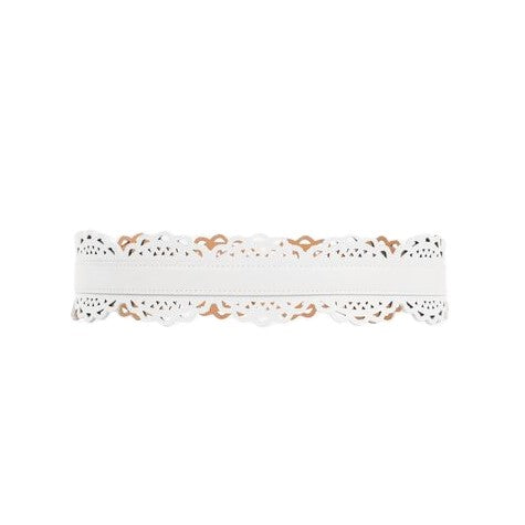 ALAÏA [アライア] / VIENNE WAVE BUSTIER BELT (ヴェンウェーブビスチェベルト) (WHITE) 1