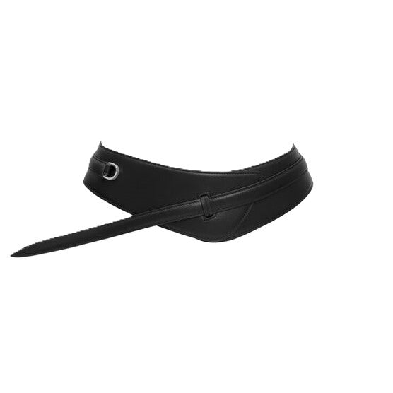 ALAÏA [アライア] / MINI LEATHER MINA BELT  (ミニレザーミナベルト) (BLACK)