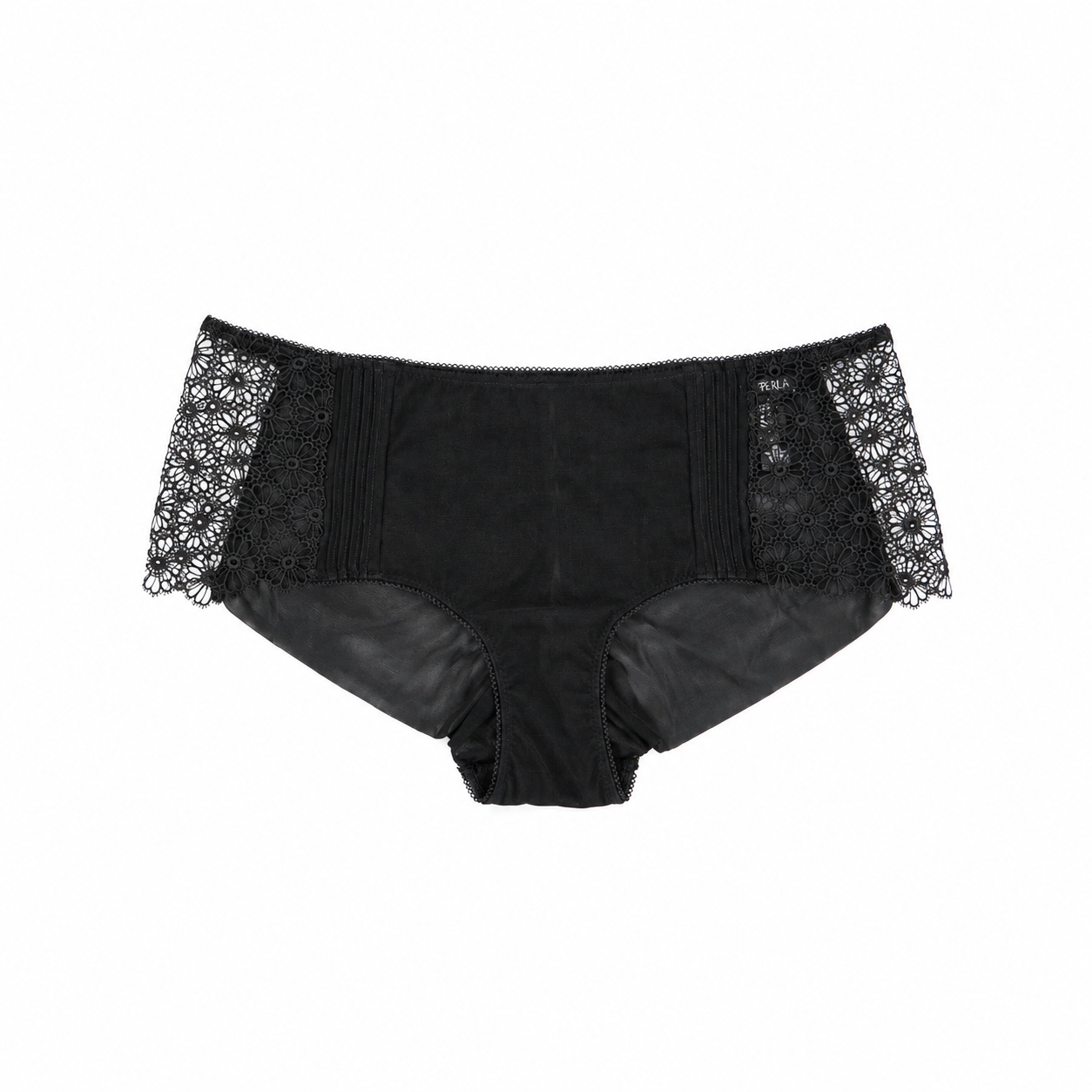  FLORAL LACE HIPSTER BRIEFS (BLACK) [フローラルレースヒップスターショーツ]