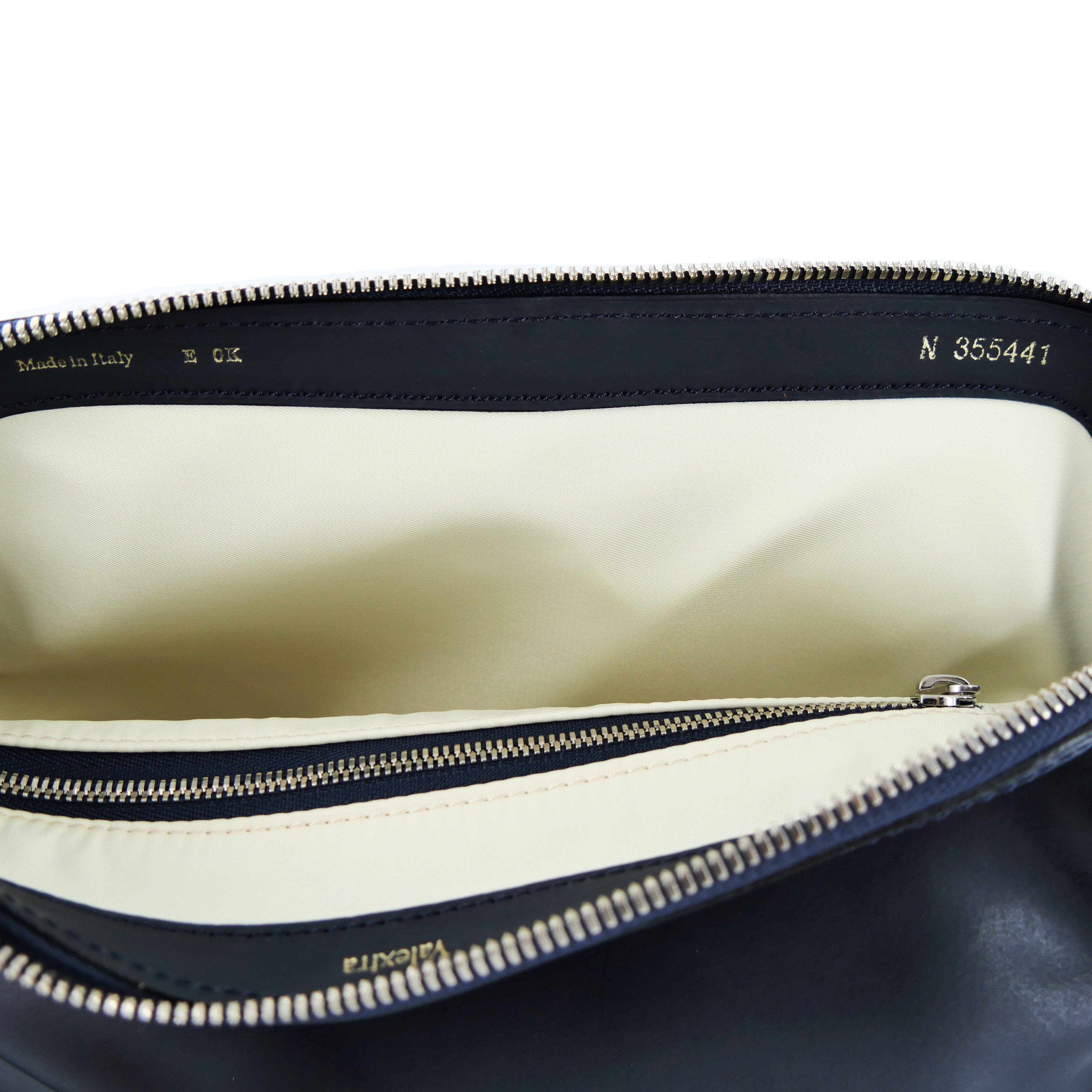 Valextra [ヴァレクストラ] / SMALL TECNICO LEATHER BAG (DARK BLUE) [スモールテクノレザーバッグ]