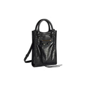 BALENCIAGA [バレンシアガ] / LE CITY TOTE PHONE HOLDER (BLACK) [ル シティ トート フォンホルダー]