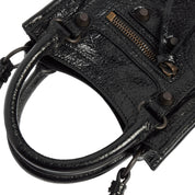 BALENCIAGA [バレンシアガ] / LE CITY TOTE PHONE HOLDER (BLACK) [ル シティ トート フォンホルダー]