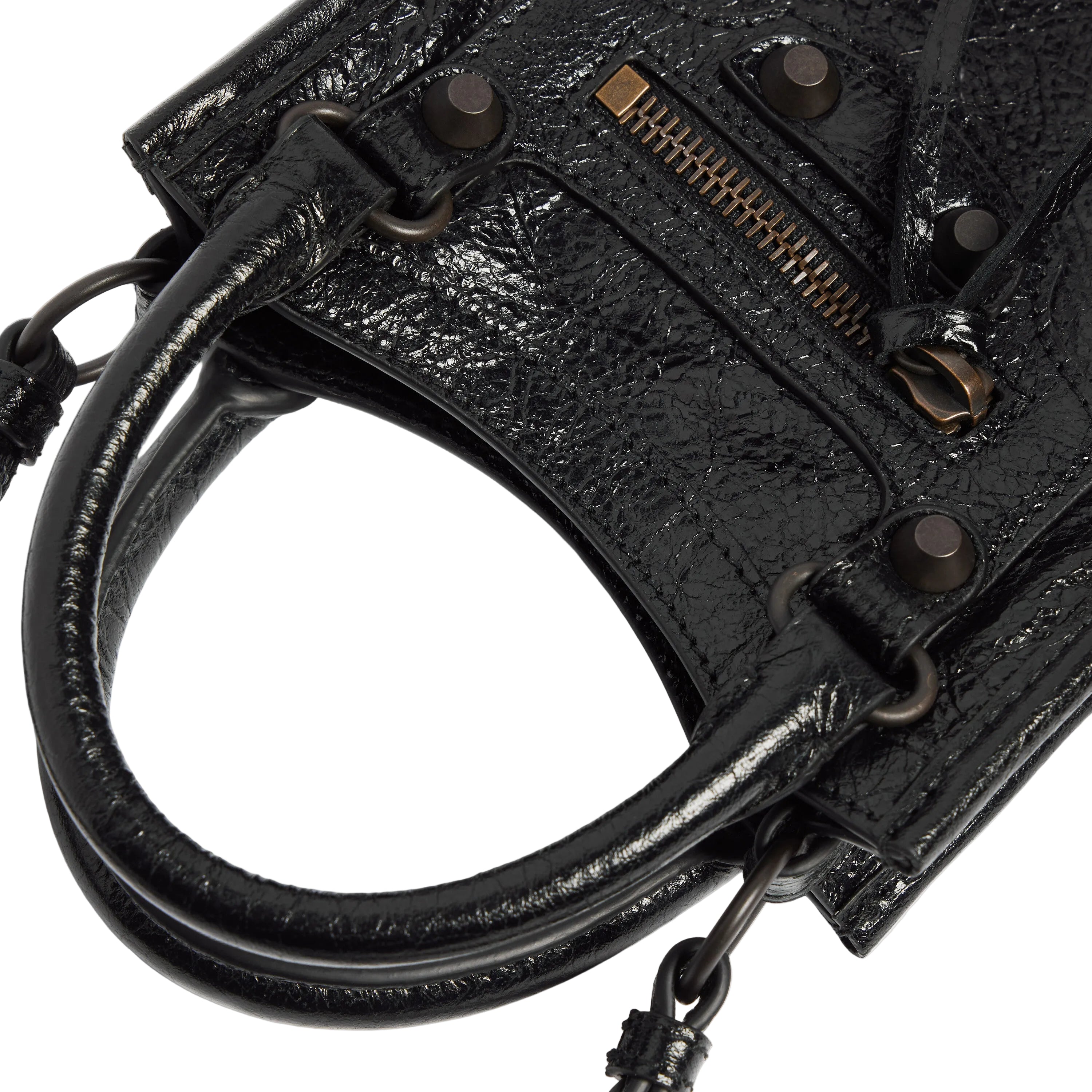BALENCIAGA [バレンシアガ] / LE CITY TOTE PHONE HOLDER (BLACK) [ル シティ トート フォンホルダー]