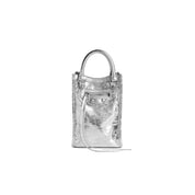 BALENCIAGA [バレンシアガ] / LE CITY TOTE PHONE HOLDER (SILVER) [ル シティ トート フォンホルダー]