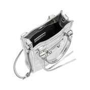 BALENCIAGA [バレンシアガ] / LE CITY TOTE PHONE HOLDER (SILVER) [ル シティ トート フォンホルダー]