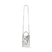BALENCIAGA [バレンシアガ] / LE CITY TOTE PHONE HOLDER (SILVER) [ル シティ トート フォンホルダー]