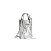 BALENCIAGA [バレンシアガ] / LE CITY TOTE PHONE HOLDER (SILVER) [ル シティ トート フォンホルダー]