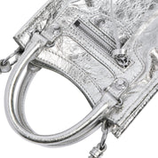 BALENCIAGA [バレンシアガ] / LE CITY TOTE PHONE HOLDER (SILVER) [ル シティ トート フォンホルダー]