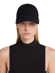 Courrèges [クレージュ] / SIGNATURE AC COTTON CAP（BLACK）[コットン キャップ]