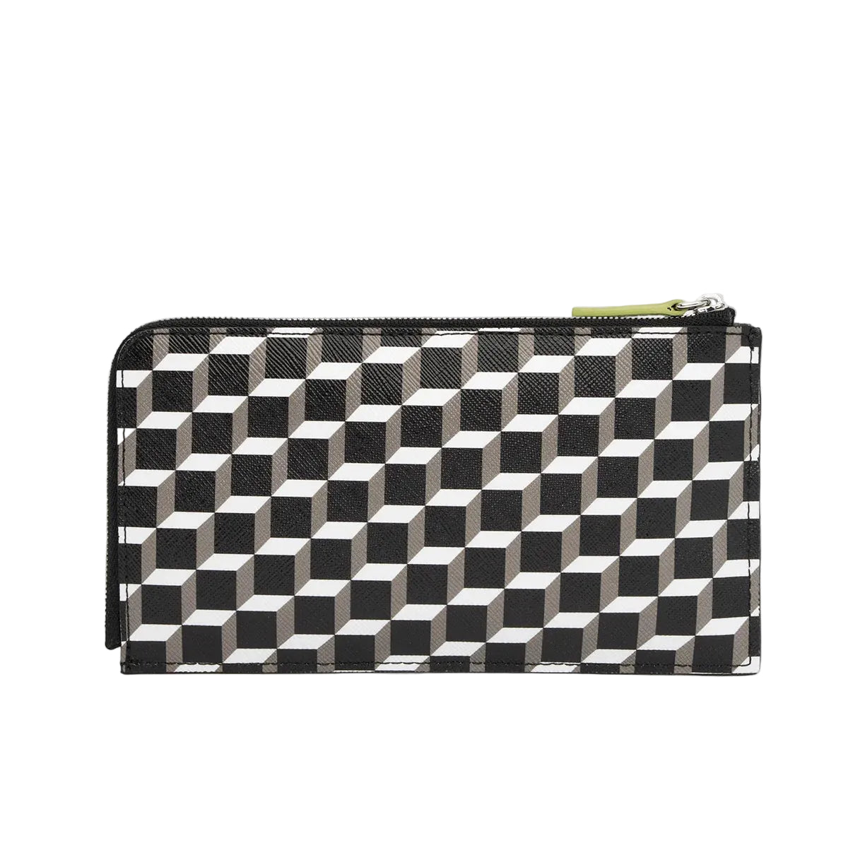 PIERRE HARDY [ピエールアルディ] / PALATINE WALLET (BLACK×WHITE×LIME)〔パラタイン ウォレット〕