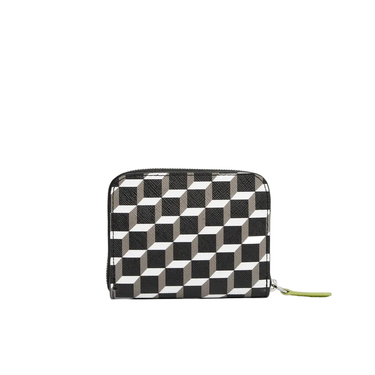 PIERRE HARDY [ピエールアルディ] / VALOIS COIN PURSE (BLACK×WHITE×LIME)〔ヴァロア コインパース〕