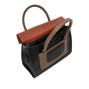 PIERRE HARDY [ピエールアルディ] / 217 HANDBAG (BLACK×CAMEL×RUST)〔217 ハンドバッグ〕