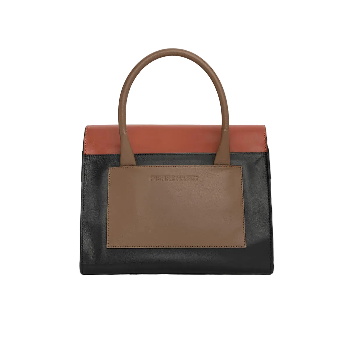 PIERRE HARDY [ピエールアルディ] / 217 HANDBAG (BLACK×CAMEL×RUST)〔217 ハンドバッグ〕