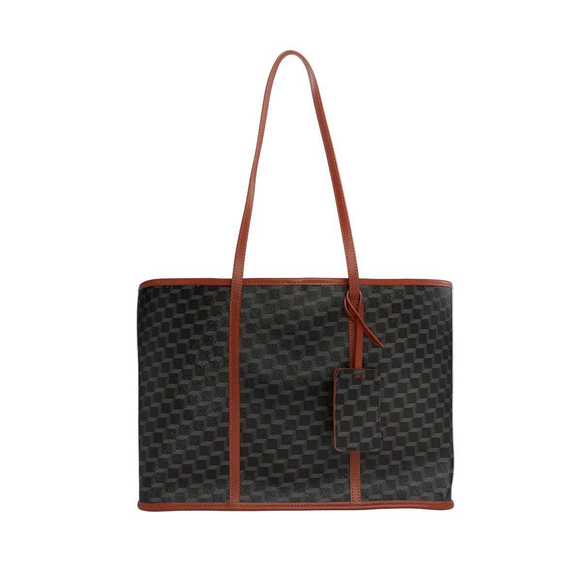 PIERRE HARDY [ピエールアルディ] / CAB TOTE BAG (BLACK×RUST)〔キャブトートバッグ〕