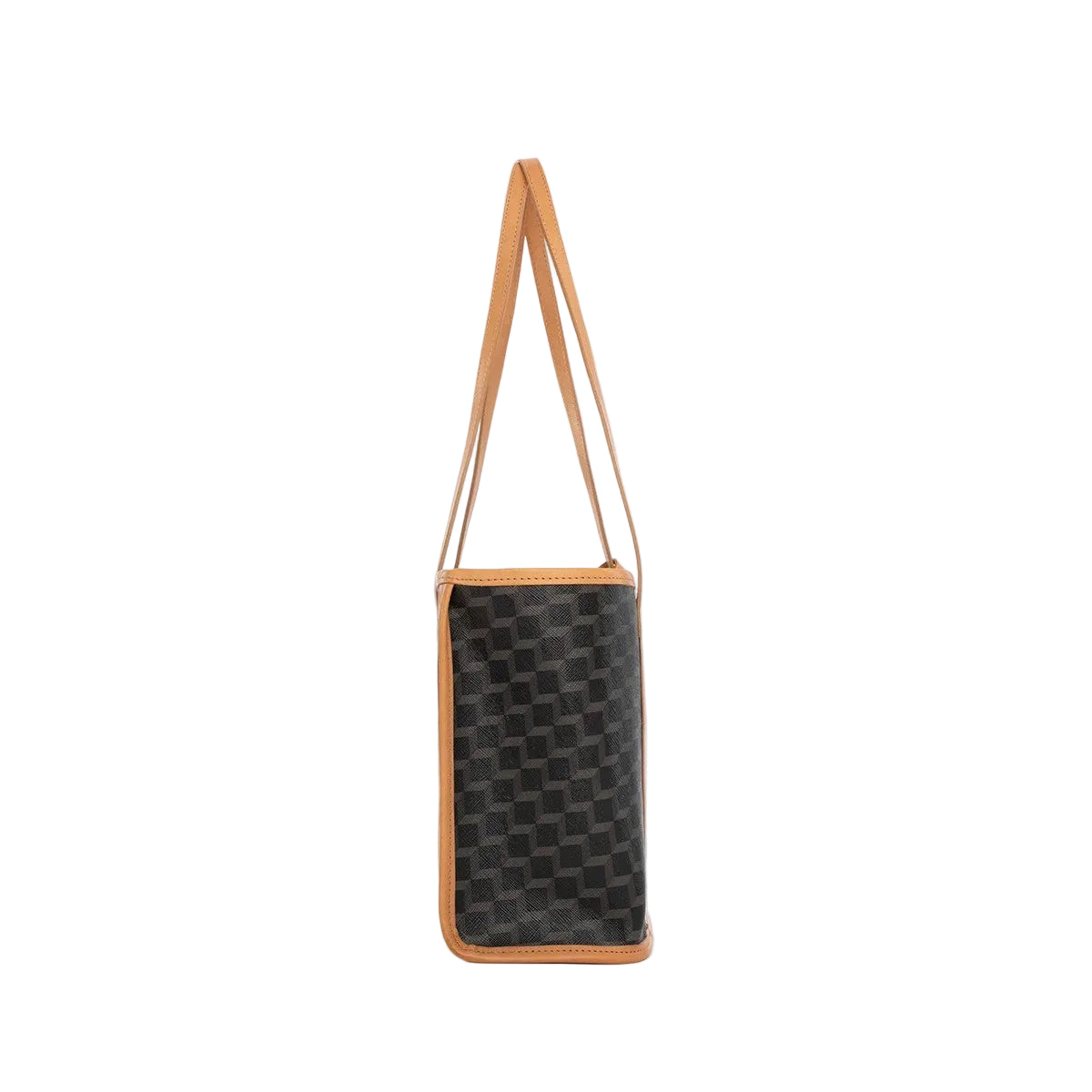 PIERRE HARDY [ピエールアルディ] / CAB TOTE MINI BAG (BLACK×TAN)〔キャブトートミニバッグ〕