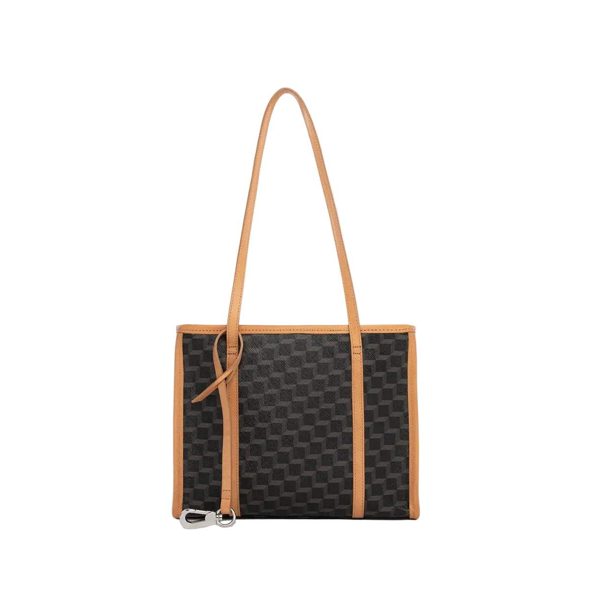PIERRE HARDY [ピエールアルディ] / CAB TOTE MINI BAG (BLACK×TAN)〔キャブトートミニバッグ〕