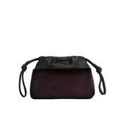 PIERRE HARDY [ピエールアルディ] / TWIN MINI POUCH (BLACK PLUM)〔ツインミニポーチ〕