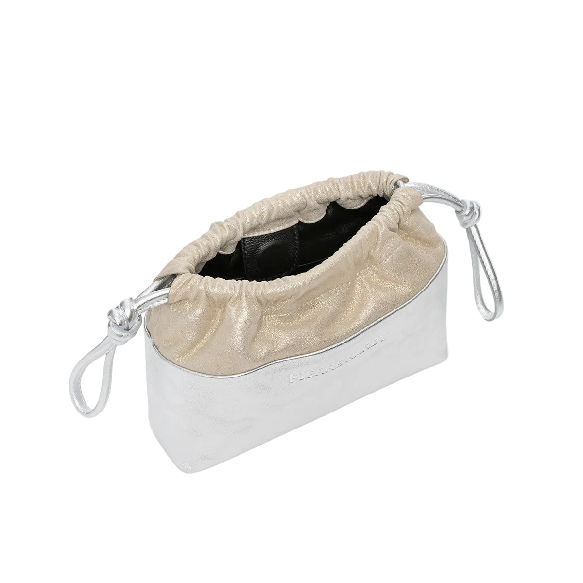 PIERRE HARDY [ピエールアルディ] / TWIN MINI POUCH (CHAMPAGNE SILVER)〔ツインミニポーチ〕