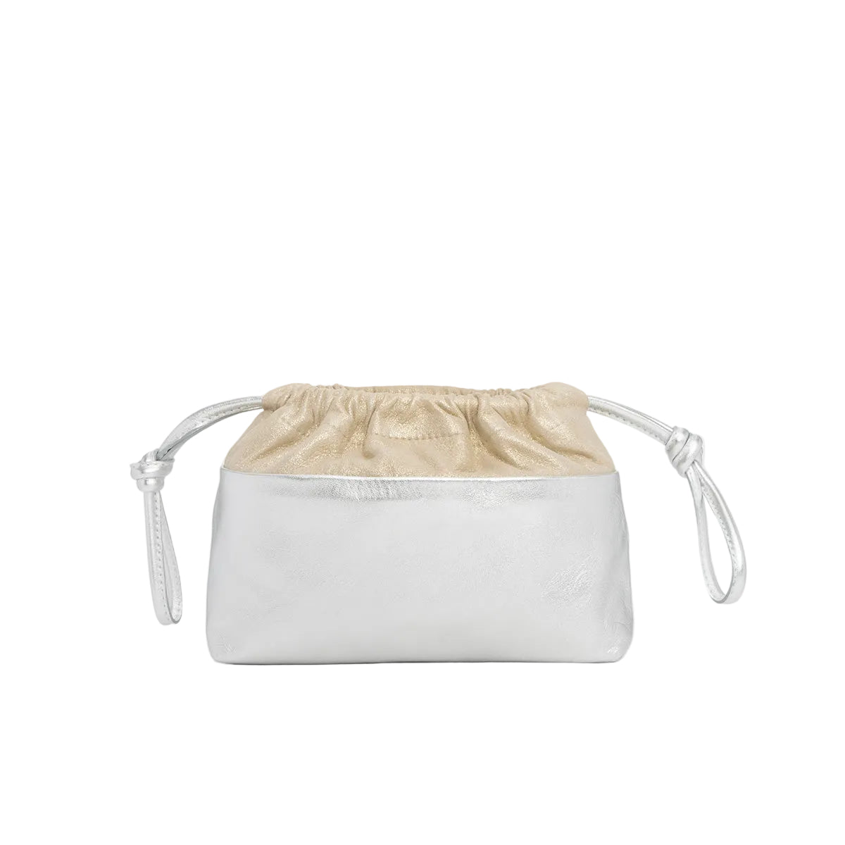 PIERRE HARDY [ピエールアルディ] / TWIN MINI POUCH (CHAMPAGNE SILVER)〔ツインミニポーチ〕
