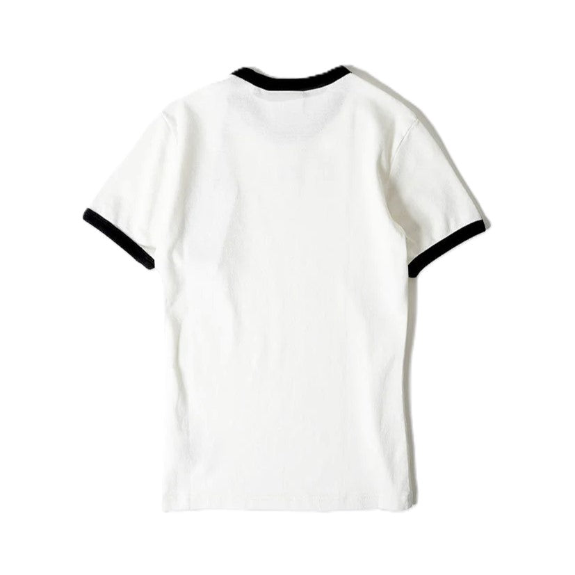 Courrèges [クレージュ] /  SIGNATURE CONTRAST T-SHIRT〔シグネチャー コントラスト ティーシャツ〕(HERITAGE WHITE)