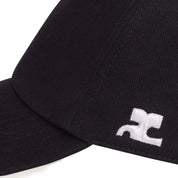 Courrèges [クレージュ] / SIGNATURE AC COTTON CAP（BLACK）[コットン キャップ]