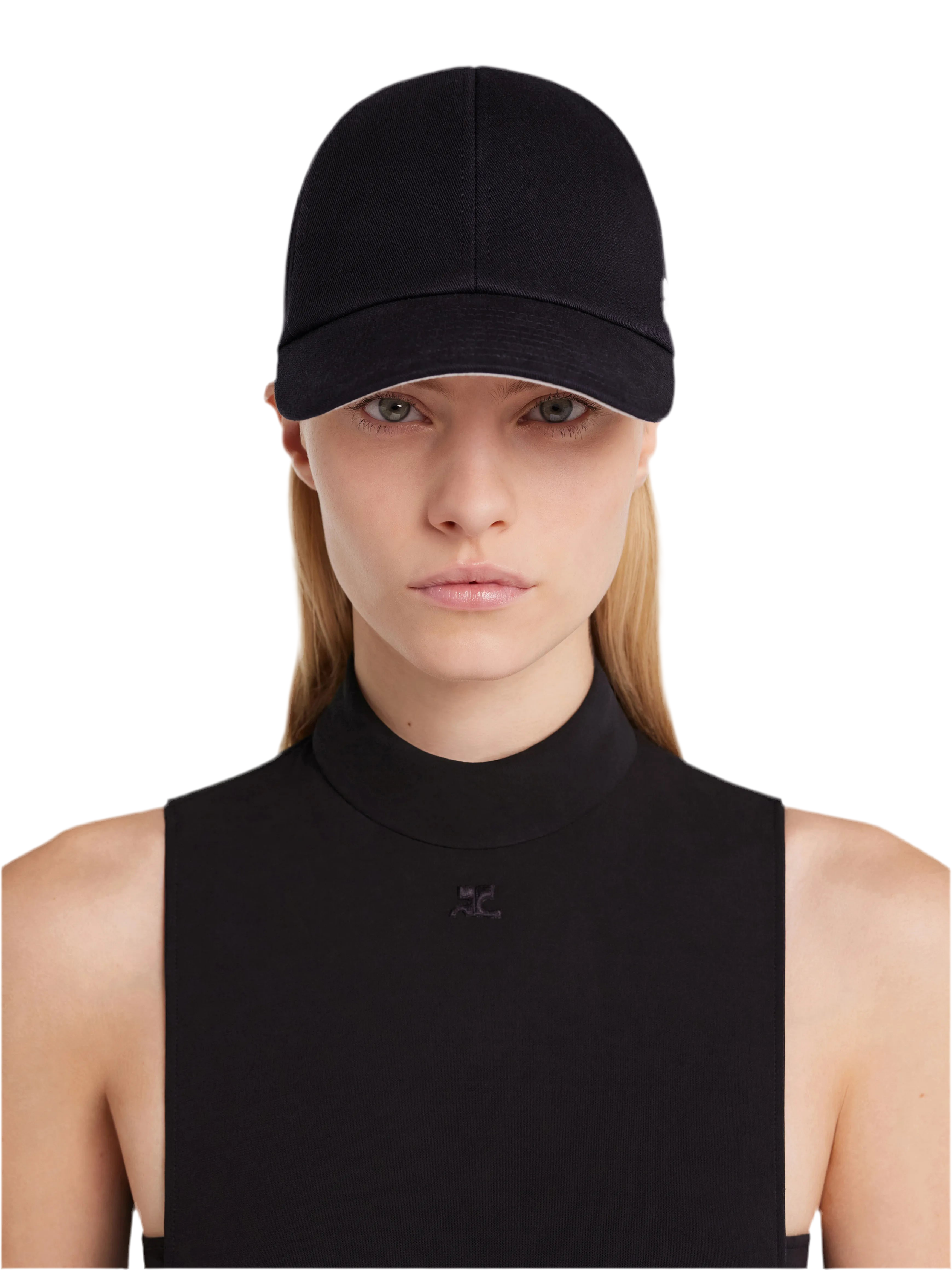 Courrèges [クレージュ] /  AC COTTON CAP〔コットン キャップ〕（black）