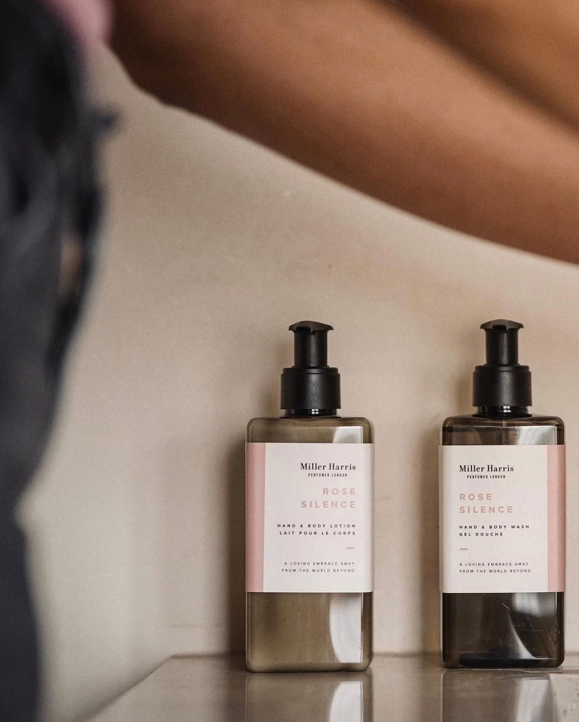 Miller Harris [ミラーハリス] / ROSE SILENCE HAND&BODY LOTION (300ml)〔ローズ サイレンス ハンド＆ボディローション〕