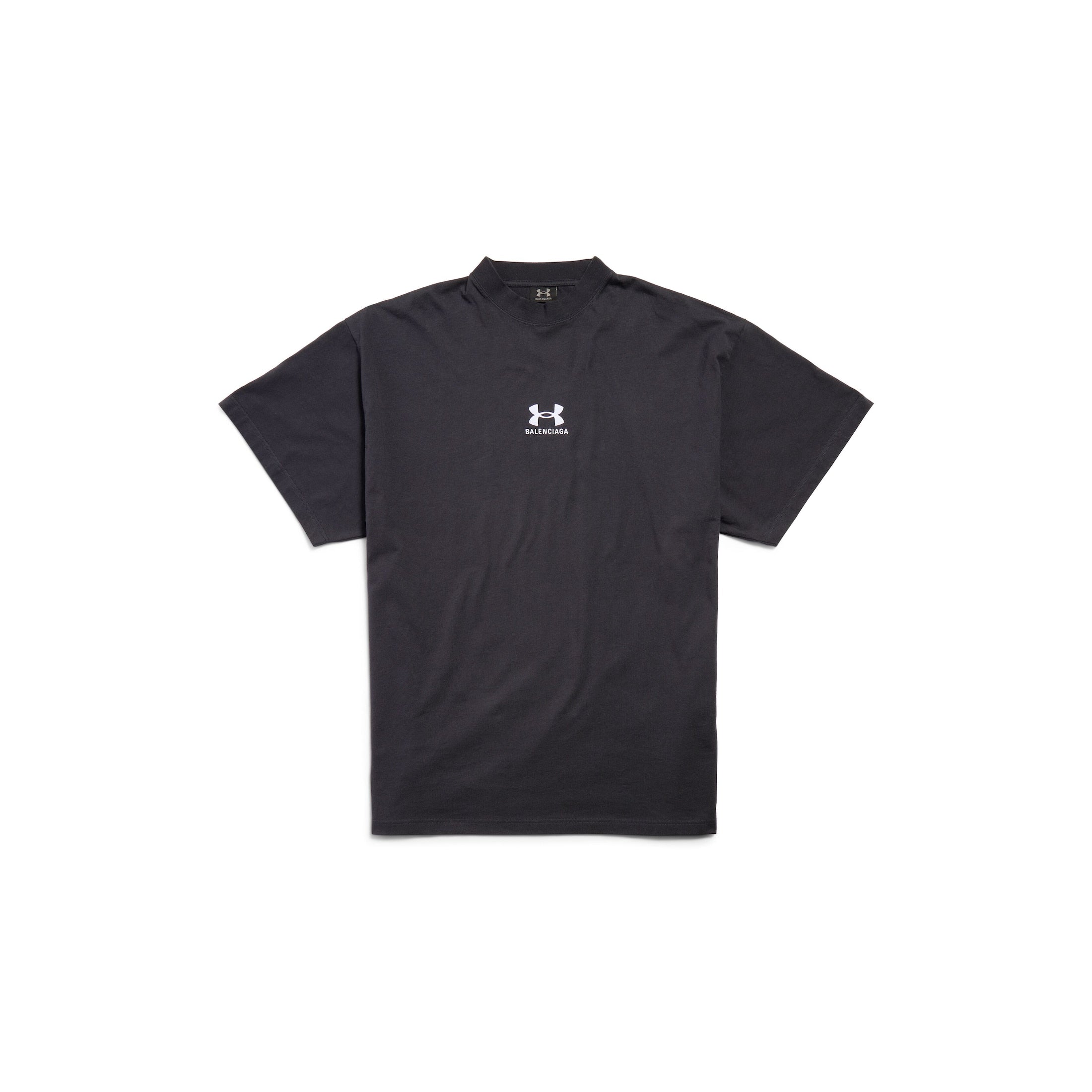 BALENCIAGA〔バレンシアガ〕/ UNDER ARMOUR OVERSIZED T-SHIRT (BLACK)〔アンダーアーマーオーバーサイズティーシャツ〕