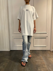 BALENCIAGA〔バレンシアガ〕/ UNDER ARMOUR OVERSIZED T-SHIRT (WHITE)〔アンダーアーマーオーバーサイズティーシャツ〕