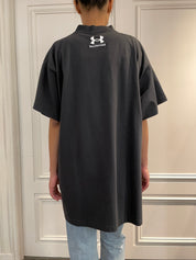 BALENCIAGA〔バレンシアガ〕/ UNDER ARMOUR OVERSIZED T-SHIRT (BLACK)〔アンダーアーマーオーバーサイズティーシャツ〕