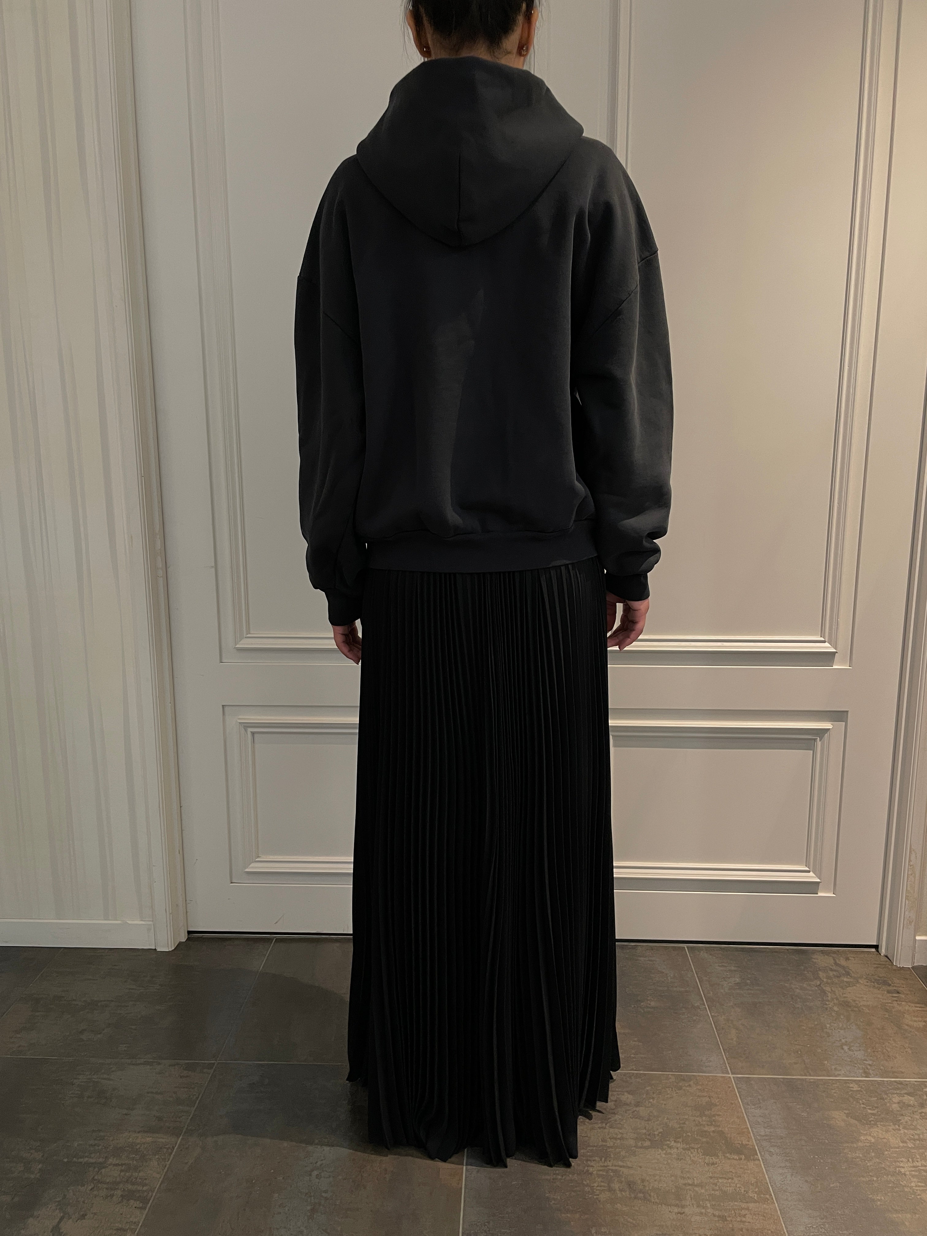 BALENCIAGA〔バレンシアガ〕/ BALENCIAGA x UNDER ARMOUR ZIP UP HOODIE (BLACK) [バレンシアガ×アンダーアーマージップアップフーディー]