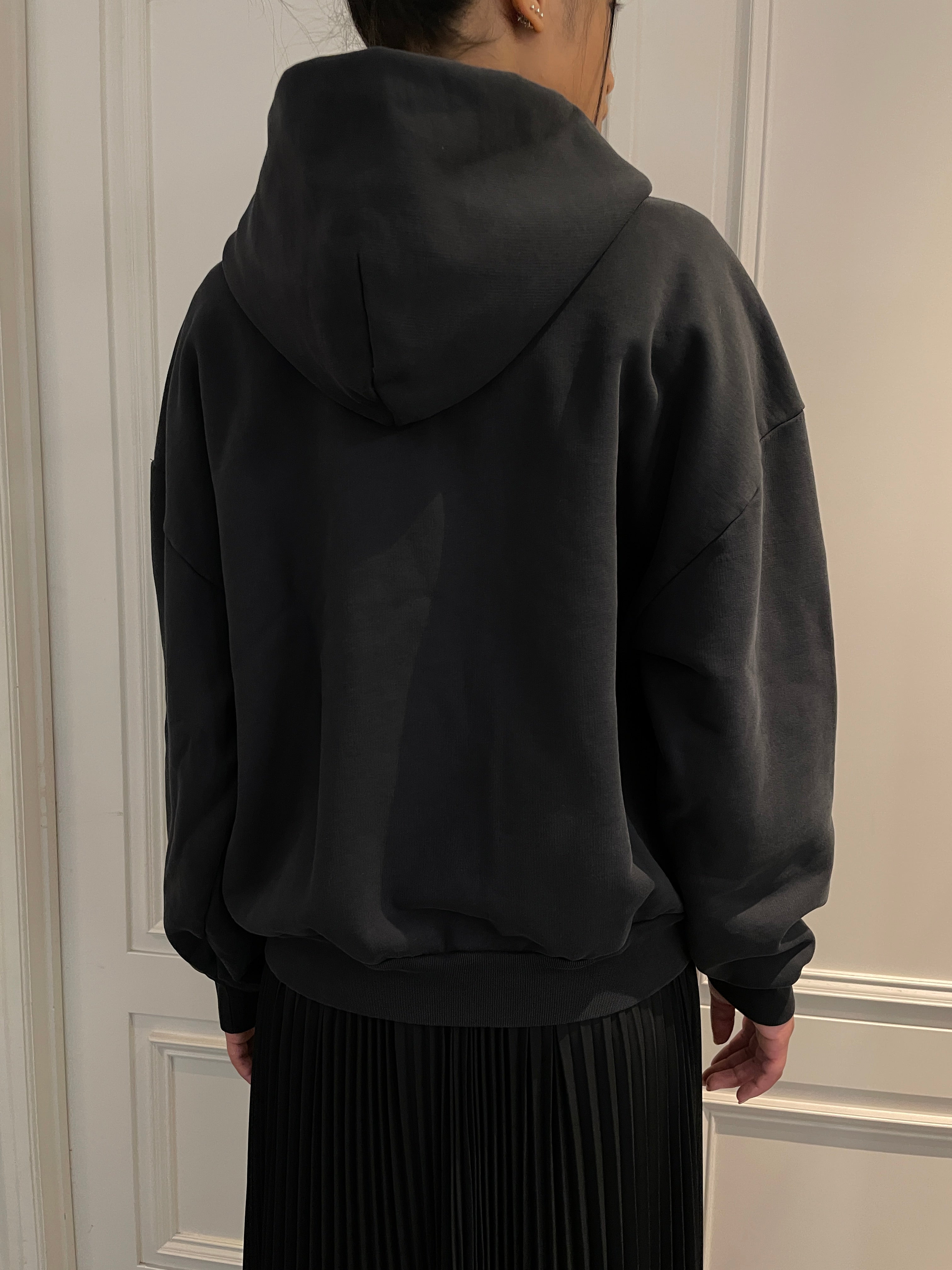 BALENCIAGA〔バレンシアガ〕/ BALENCIAGA x UNDER ARMOUR ZIP UP HOODIE (BLACK) [バレンシアガ×アンダーアーマージップアップフーディー]