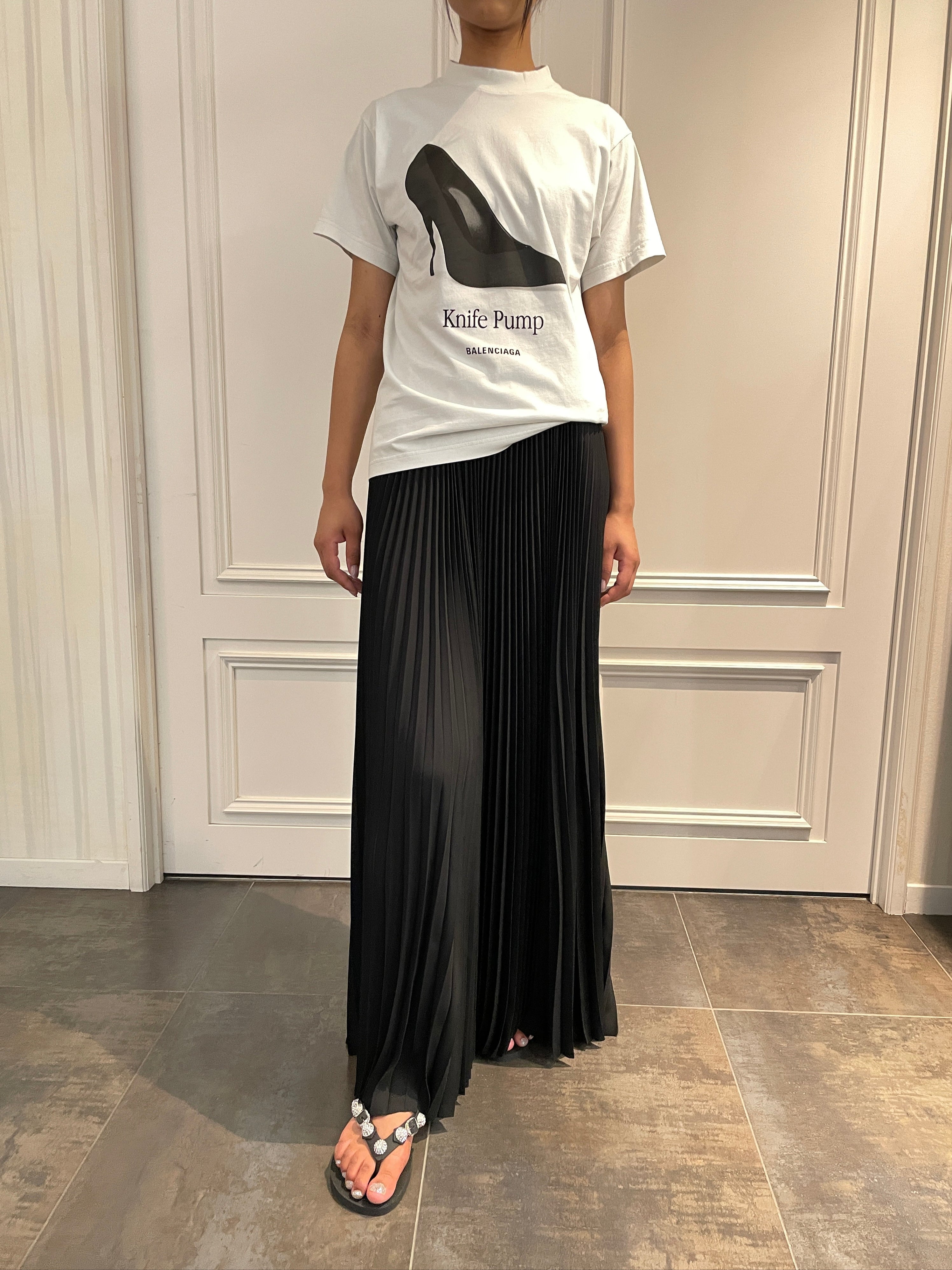 送料無料】BALENCIAGA〔バレンシアガ〕/ KNIFE PUMP T SHIRT