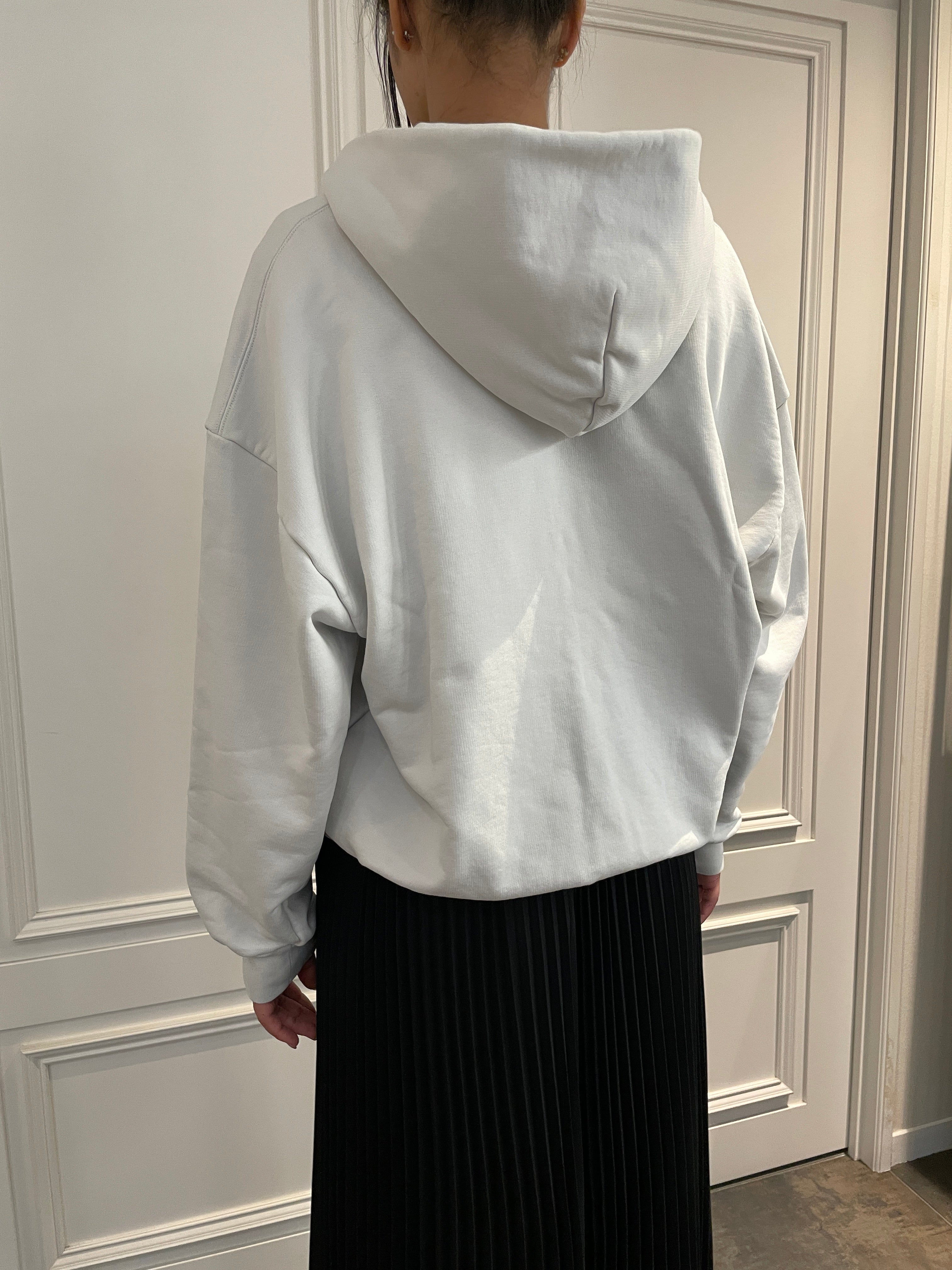 BALENCIAGA〔バレンシアガ〕/ BALENCIAGA x UNDER ARMOUR ZIP UP HOODIE (WHITE) [バレンシアガ×アンダーアーマージップアップフーディー]