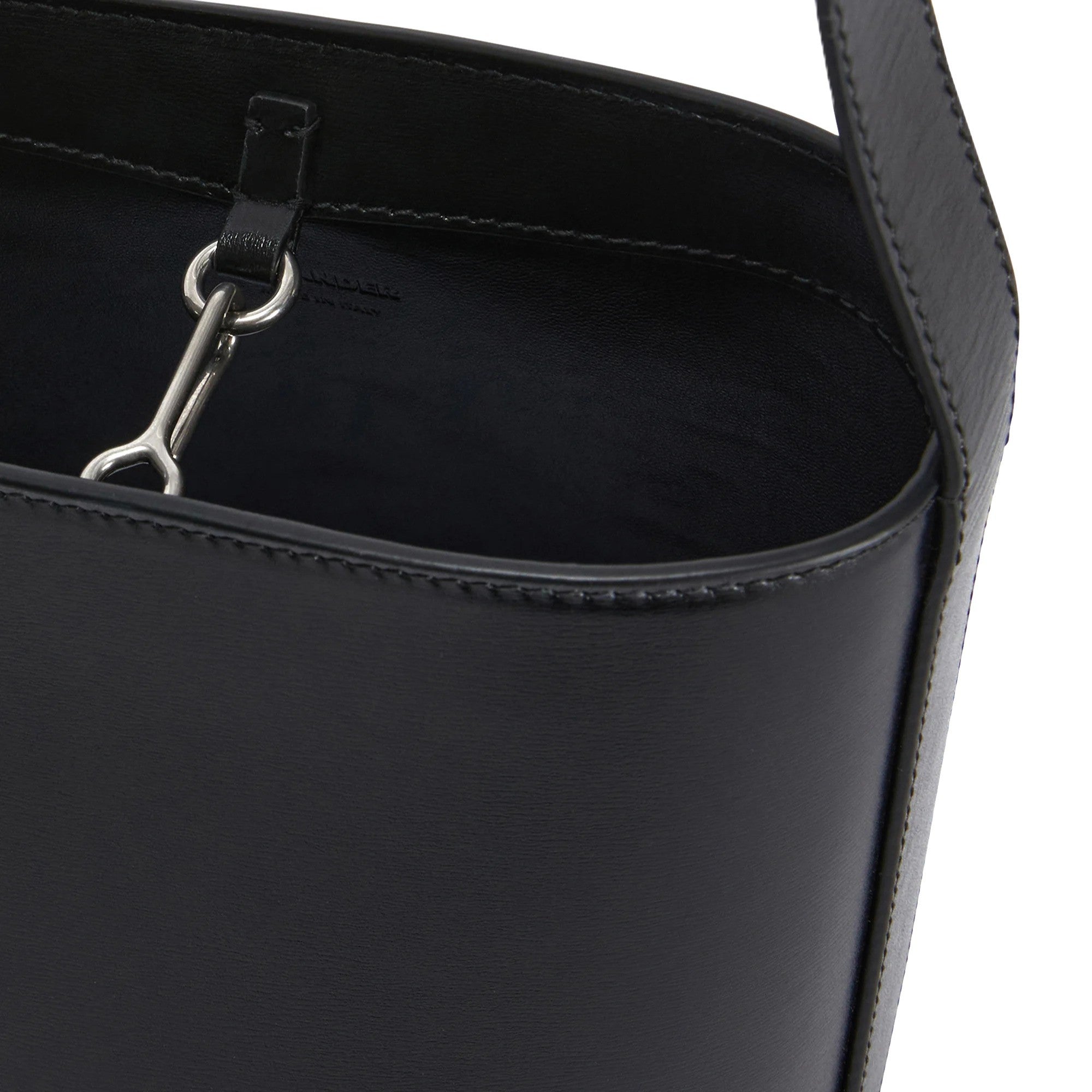 JIL SANDER [ジルサンダー] / CANNOLO BUCKET SHOULDER BAG（BLACK）[カンノーロ バケットショルダー バッグ]